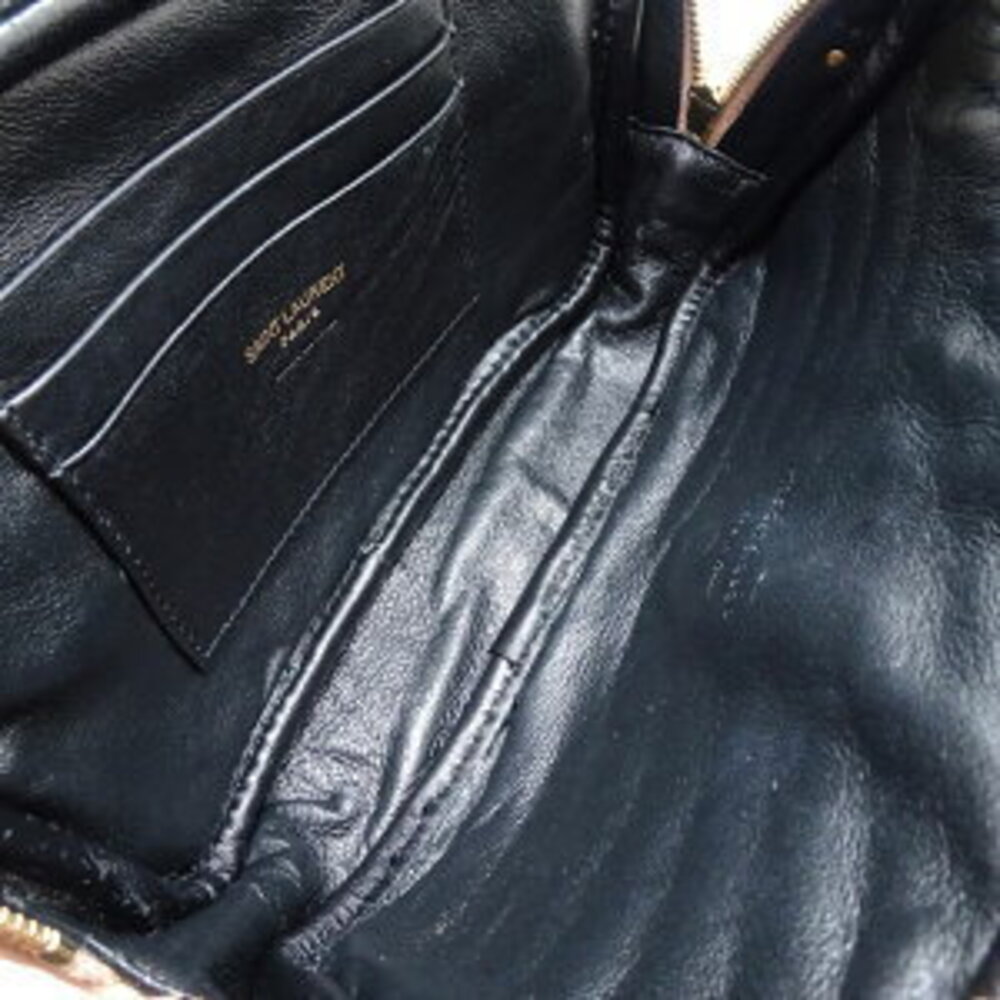 SAINT LAURENT PARIS Lou Bag Beige Pink Tan Leather Shoulder - Picture 8 of 9